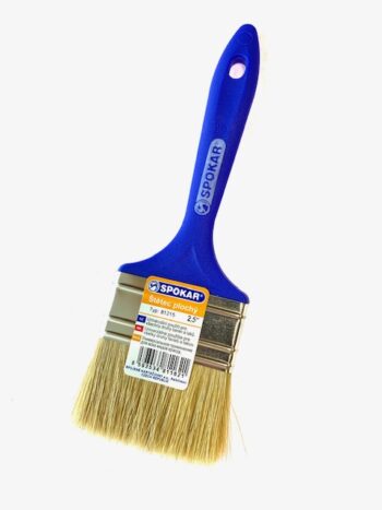 Пензель Spokar Чехія 2,5" 63 мм Standart  плоский флейцевий
