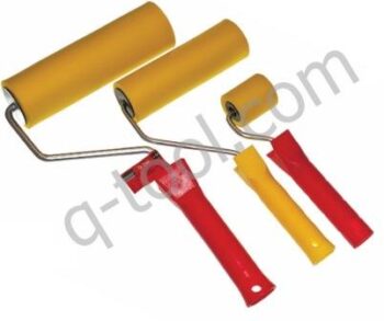 Валик шпалерний гумовий з ручкою 35х50х6 Quality Tool
