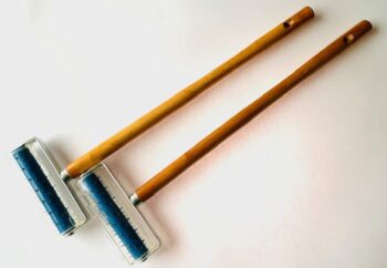 Валик металевий для перфорації гіпсокартону 40x160х560мм